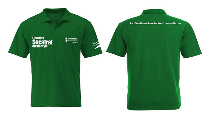 Impression sur T-shirts, maillots et tissus